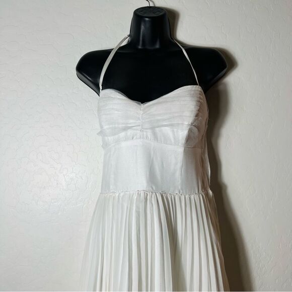 Betsey Johnson Marilyn Evening White Tulle Balletcore Fairy Party Dress 10 VTG - Picture 3 of 12